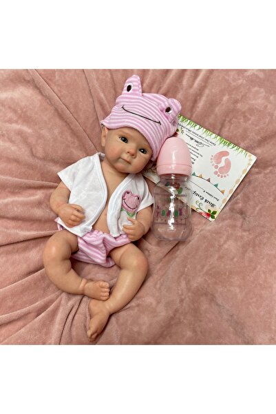 Choice دمية بيتي بيبي، طفلة صغيرة، مقاس 13 بوصة، فم مفتوح، مصنوعة من السيليكو...