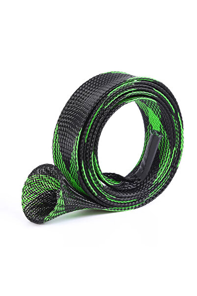 Choice جورب صنارة الصيد باللون الأخضر والأسود، غطاء صنارة الصيد، واقي شبكة مض...