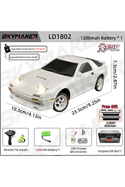 Choice3 LD1802-1B1200-S Skymaker AE86 موديل LD1801 RX-7 FC LD1802 سيارة دريفت...