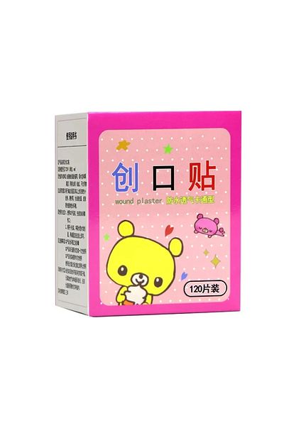 Choice 120pcs 120pcs Cute Cartoon Medical Patch Waterproof Wound Adhesive Bandages Dustproof Breathable Fir