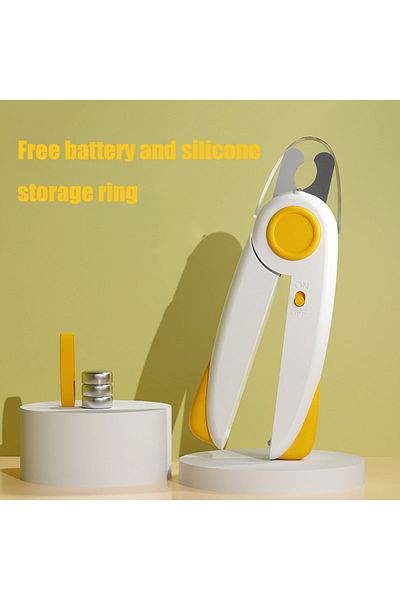 Choice 1Pc-Orange Pet nail clippers cat LED lights blood line nail clippers dog nail clippers cat and dog s