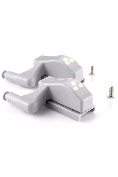 Choice Cold White 10Pcs Universal Inner Hinge LED Cabinet Lamp 0.3W Home Wardrobe Cupboard Door 3 LEDs Nigh