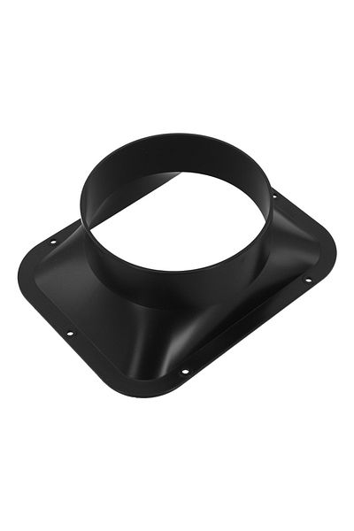 LEENKEA 150MM Long Duct Fan Hose Adapter Wall Flange Vent Connector Kitchen Hood Ventilation Pipe Connecting