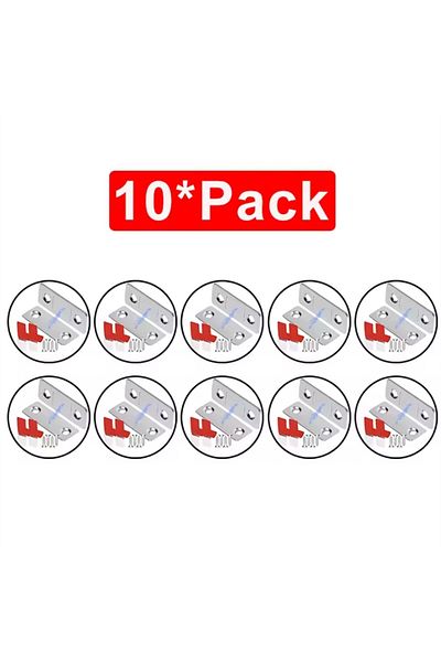 Choice 10 Pack Magnetic Cabinet Catches Ultra Thin Door Strong Magnets Stopper Invisible Adhesive Drawer Ma