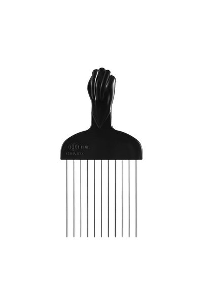 Choice DKGZCS Black Metal African American Pick Afro Comb for Hairdressing Styling Tool Salon
