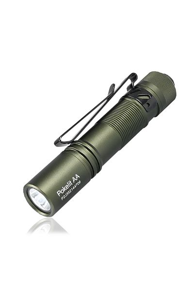 Choice rechargeable battery Alu-Green-6500k ACEBEAM pokelit AA 14500 flashlight AA torch 1000 lumen outdoor