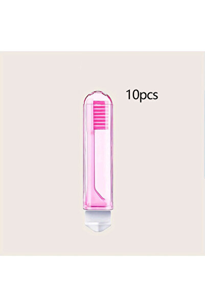 choice2 فرشاة أسنان وردية اللون قابلة للطي للسفر محمولة بشعيرات فائقة النعومة...