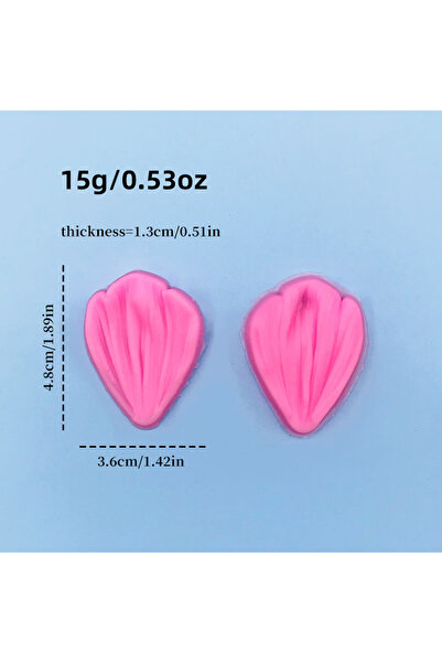 Choice أوراق الخيزران قطعة واحدة، بتلات أوراق إيجابية وسلبية قالب طباعة هلام ...