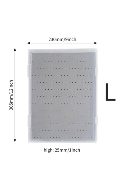 Choice صناديق صيد الذباب الرفيعة Aventik A4 بسعة كبيرة للغاية وغطاء شفاف وصنا...