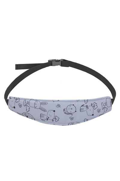 Choice gray Baby Car Seat Head Support Children Stroller Fastening Belt Adjustable Boy Girl Playpens Sleep