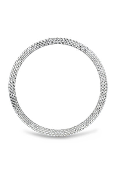 Choice إطار معدني فضي معيني الشكل من Watch6 Classic مقاس 43 مم، متوافق مع ساع...