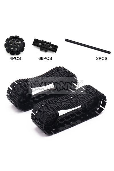 Choice1 مجموعة عجلات كبيرة مكونة من 66 قطعة، مكعبات بناء تكنولوجية، مجموعة مس...