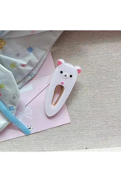 Choice 02 Kawaii Cartoon Rilakkuma Hairpin Japanese Anime Drop Duckbill Clip Cute Versatile Bangs Decoratio