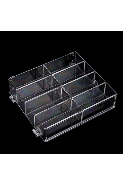 Choice حافظة عرض أكريليك متوافقة مع علبة عرض ذات 8 فتحات لسيارات لعبة الصب التي تقف على المكتب...