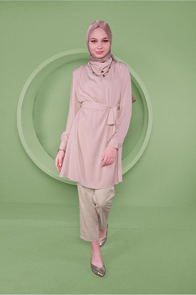 Alvina Salaş Collar Tunic 41356
