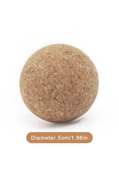 JETTING كرة تدليك من الفلين مقاس 5 سم، وتدليك للظهر والقدمين، وكرة يوغا، وعلا...