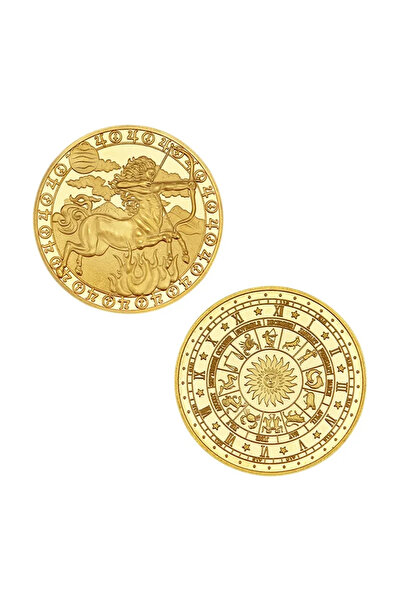 Choice3 عملة تذكارية لبرج القوس مقاس 4 سم، مجموعة مادية قابلة للتحصيل، قطعة معدنية عتيقة لديكور المنزل