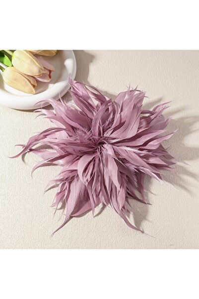 Choice النمط 3، 22 سم، دبوس ريشة كبير أنيق للنساء، فاخر، عصري، ملون، مناسب لل...