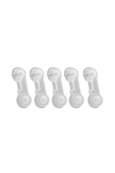 Choice 5PCS Short transpare 2/5PCS Multi-function Security Protection Locks Baby Safety Lock Child Protect