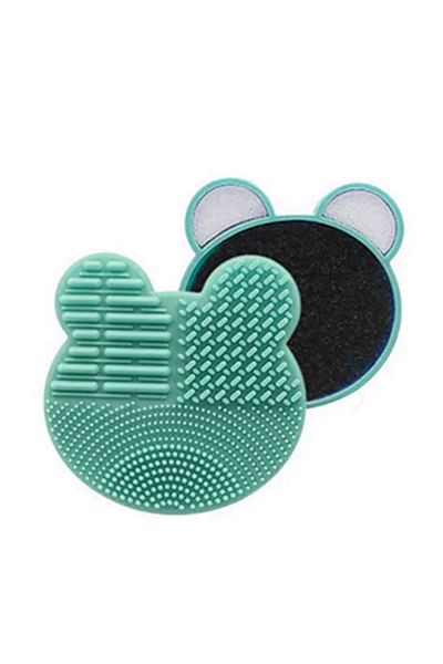 FIREFLIES Pink Silicone Makeup Brush Cleaner Folding Powder Puff Cleaning Bowl Eyeshadow Brushes Washing Soft