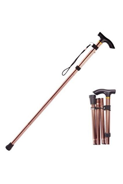 choice2 Coffee Multifunction Walking Stick Trekking Poles Telesco Fold Crutch...