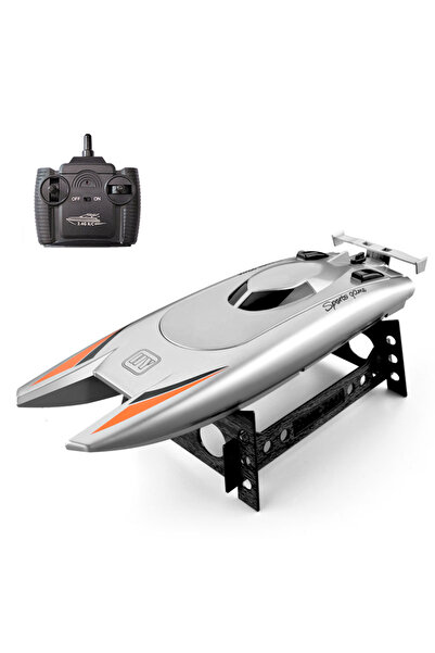 Choice قارب سباق عالي السرعة أبيض 2.4 جيجا هرتز للتحكم عن بعد ومقاوم للماء ومحرك مزدوج وجهاز تحكم عن بعد وقارب سريع احترافي 8
