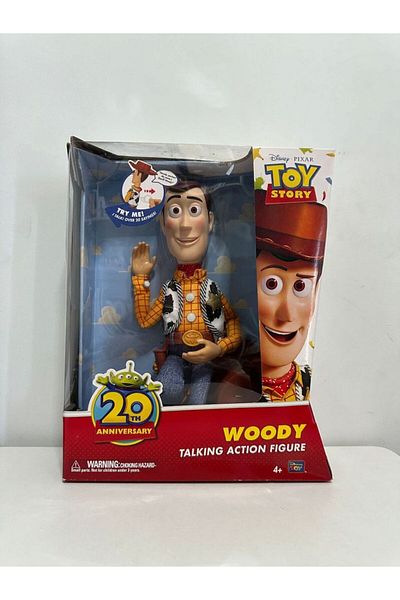 Choice Woody Disney Pixar Toy Story Action Figure, 20th Anniversary Edition, Woody the Cowboy Sheriff, Jess