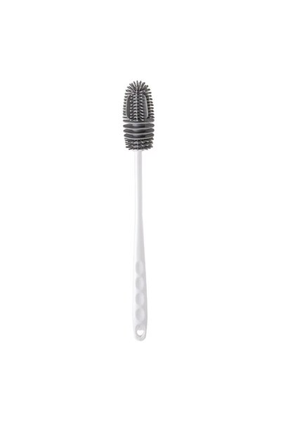 Choice White Long Handle Silicone Bottle Brush Cleaning Brush Kitchen Cleaning Cup Brush Thermos Glass Brus