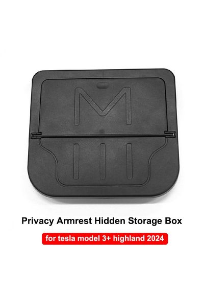 ZUIMI for M3 2024 For New Tesla Model 3+ Highland 2024 Hidden Storage Box Press Armrest Box Stowing Tidyin