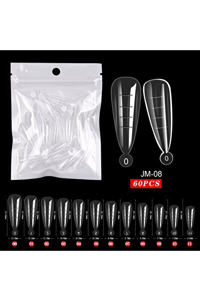 Choice JMM-8 Fake Nail Forms Tips UV Gel For Extension Building Gel Polish Fa...