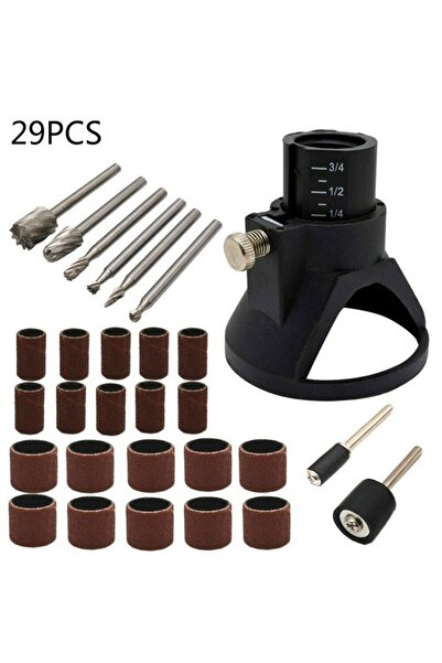 Choice 29 قطعة من أدوات القطع الدوارة متعددة الاستخدامات، ورؤوس المثقاب، وملح...