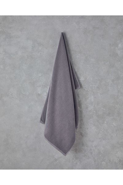 English Home Fluffy Cotton Plus Cotton Bath Towel 70X140 cm Gray
