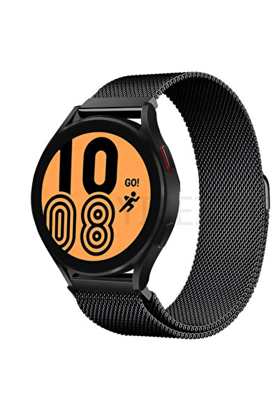 Choice4 سوار ساعة 20 مم أسود بحلقة ميلانو 2 لساعات سامسونج جالاكسي 4/5/برو/4 ...