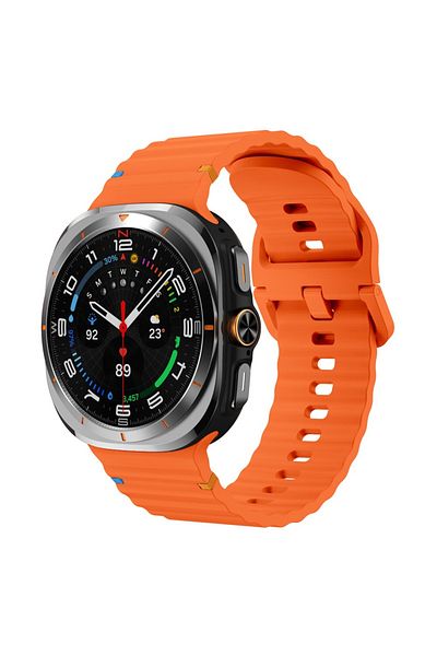 Choice Galaxy watch Ultra Orange Band for Samsung Galaxy watch Ultra 47mm Accessories wrist belt Original S
