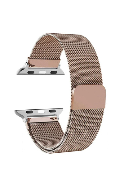 Choice سوار ميلانو من الذهب الوردي 38 مم 40 مم 41 مم لأساور الساعات 49 مم 45 مم 44 مم 42 مم 41 مم 40 مم 38 مم