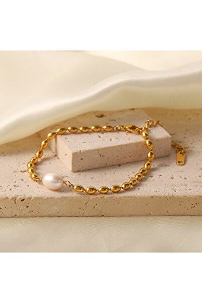 Choice سوار من الفولاذ المقاوم للصدأ 316L، قلادة لؤلؤ عصرية، سلسلة من اللؤلؤ ...