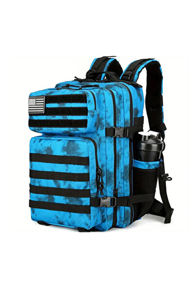 Choice حقيبة ظهر تكتيكية كبيرة من DeepBlueZA بسعة 45 لترًا و3 قطع للمشي لمسافات طويلة وحقيبة ظهر رياضية خارجية مقاومة للماء والتسلق
