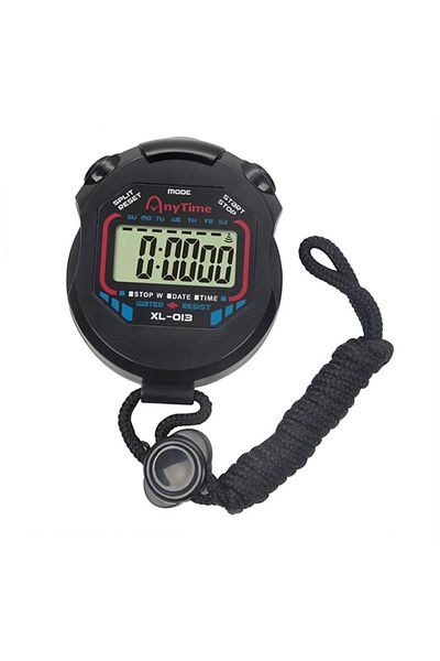 Choice black New Classic Waterproof Digital Professional Handheld LCD Handheld Sports Stopwatch Timer Stop