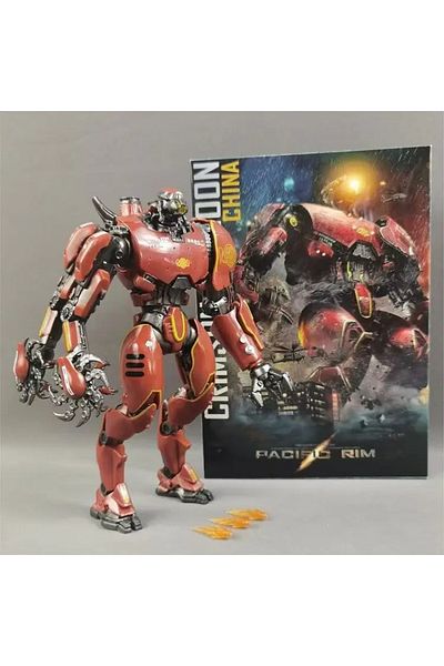 Choice Crimson Typhoon Pacific Rim Anime Figure Deluxe Light Edition Crimson Typhoon Light Action Figures D