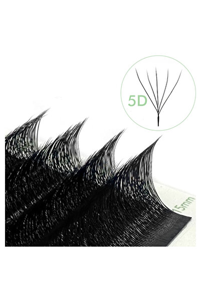 choice2 وصلات رموش ناتوهانا الجاهزة، 9-15 مم، بأشكال متنوعة (0.07 مم، خماسية ...