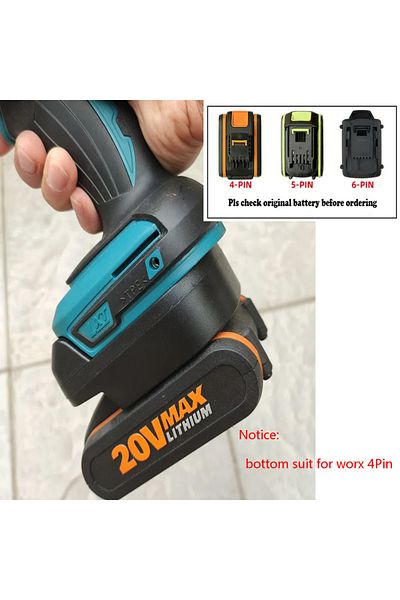 Choice 4Pin-WORX18MT Adaptor for Worx 20V max 4Pin battery convert for Makita 18V lXT tool use BL1840 BL18