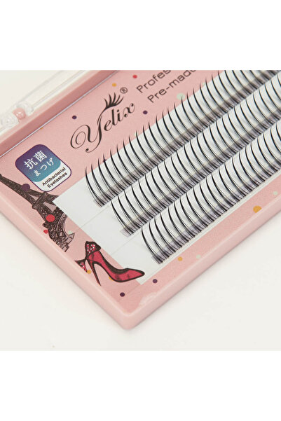 Choice1 رموش C A-M من Yelix A/M Shape، رموش فردية احترافية، رموش مدببة، مقاس 11 مم، 0.07 مم، من مجموعة C A-M Shape، رموش فردية، رموش مدببة، مقاس W