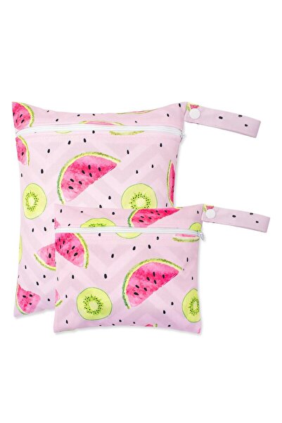 Choice BF103-SM 2pcs Set Smooth Zipper Pocket Multi-Scenario Use Can Be Hung ...