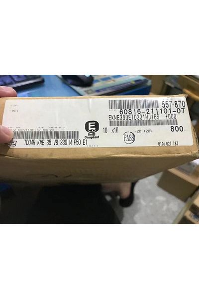 Choice 10pcs 330uF 35V NIPPON NCC kme Series 10x16mm Low ESR 35V330uF Aluminum Electrolytic Capacitor