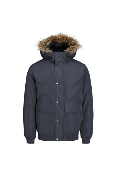Jack & Jones 12236822-fw Jjchamp Bomber Jacket Faux Fur Erkek Kaban