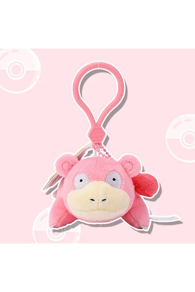 Choice 10cm Slowpoke Pok mon Pikachu Gengar Charmander Togepi Anime Plush Toy Cartoon & Cute Doll keyring C