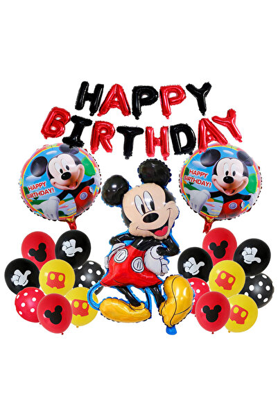 Choice مجموعة بالونات ميكي ماوس وأصدقائه من ديزني، 32 قطعة، أحمر وأسود، HPB، ...