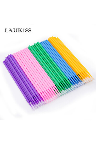 Choice 500 قطعة من أعواد تنظيف تمديدات الرموش، أدوات إزالة غراء رفع الرموش، أ...