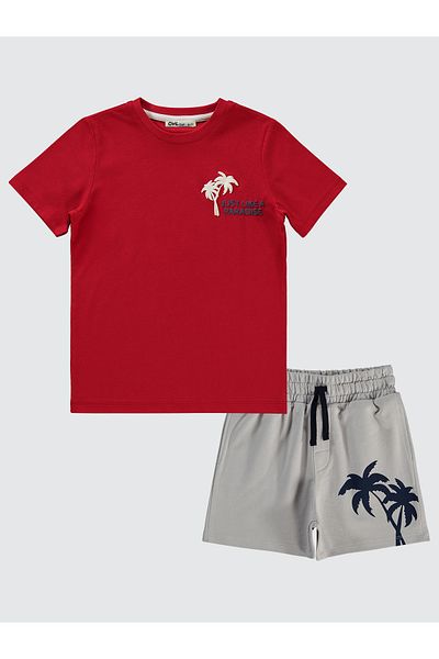 Civil Boys Boy's Suit 6-9 Years Red