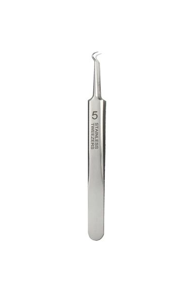 BOLUOYIN 02 Pimples Blackhead Clip Tweezers Acne Blackhead Removal Needles Beauty Artifact Blemish Extractor